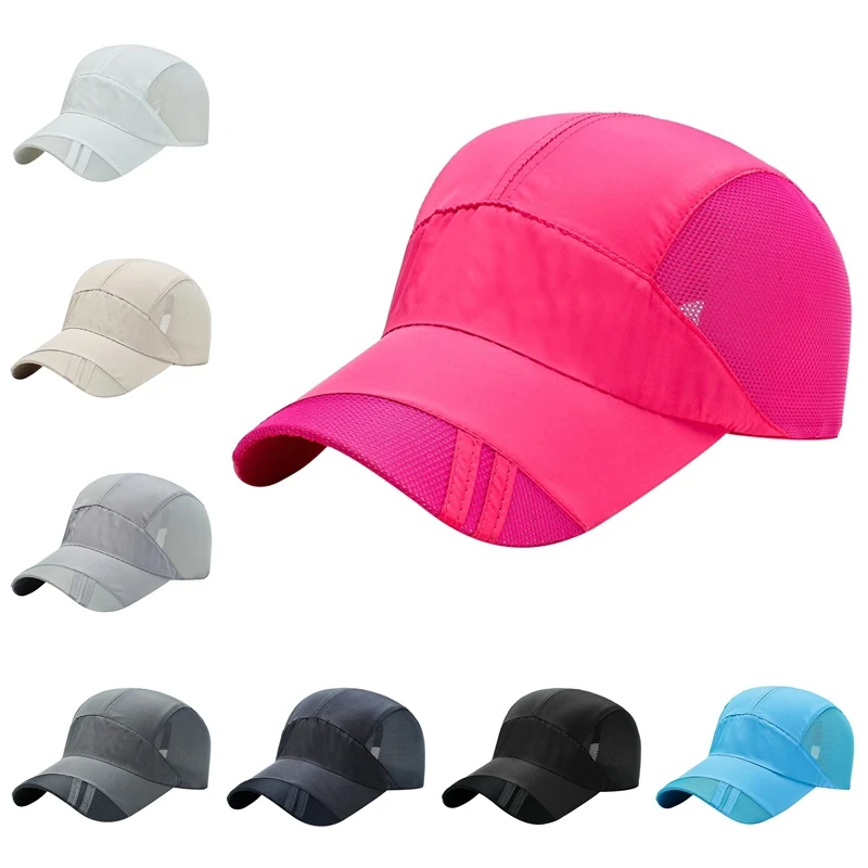 Унисекс Мужская и женская спортивная летняя портативная Кепка с солнцезащитным