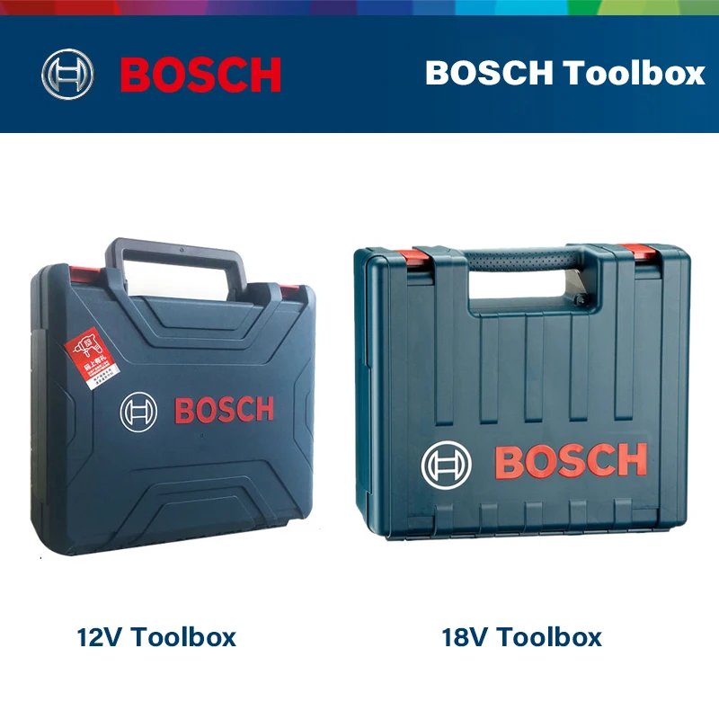 

Bosch Tool Box Original Plastic Box 18V Power Tool Storage Box GSR/GSB/GDS Series Tool Box Bosch Household Hardware Tool Box