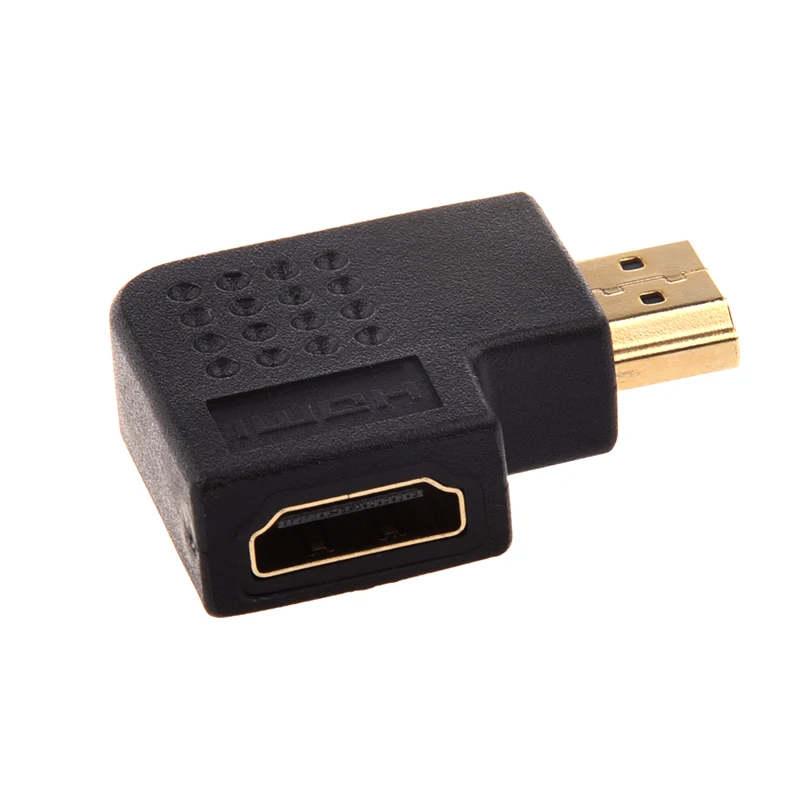 Переходник с HDMI штекер на гнездо под прямым углом | Обустройство дома