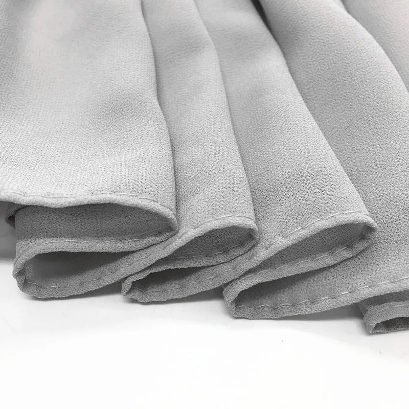 

115*115cm Plain Square Scarf Arab Bonnet Women Bubble Chiffon Oversize Hijab Shawls Wraps Headband Bufandas Foulard Muslim Sjaal