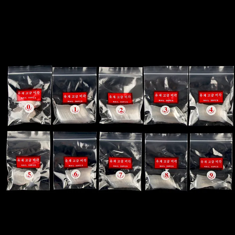 500 шт. искусственные акриловые пасты для маникюра|Накладные ногти| |