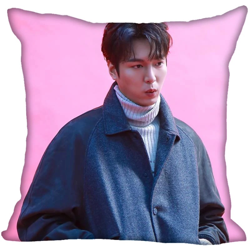 Новое поступление Lee Min ho наволочка для спальни для дома или офиса, декоративные наволочки квадратная Подушка на молнии Наволочки мягкие атласные не выцветают - Цвет: 23