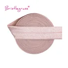 Оптовая продажа, 50 ярдов, 34 дюйма, 20 мм, блестящая эластичная атласная резинка для волос из спандекса, платье с повязкой кружево отделка Шитье