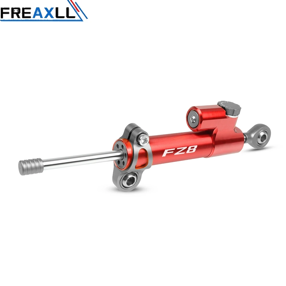 Gray-Red For Yamaha FZ8 FZ 8 2011 2012 2013 Motorcycle Accessories Damper Stabilizer Damper Steering Reversed Safety Control - Цвет: Gray-Red