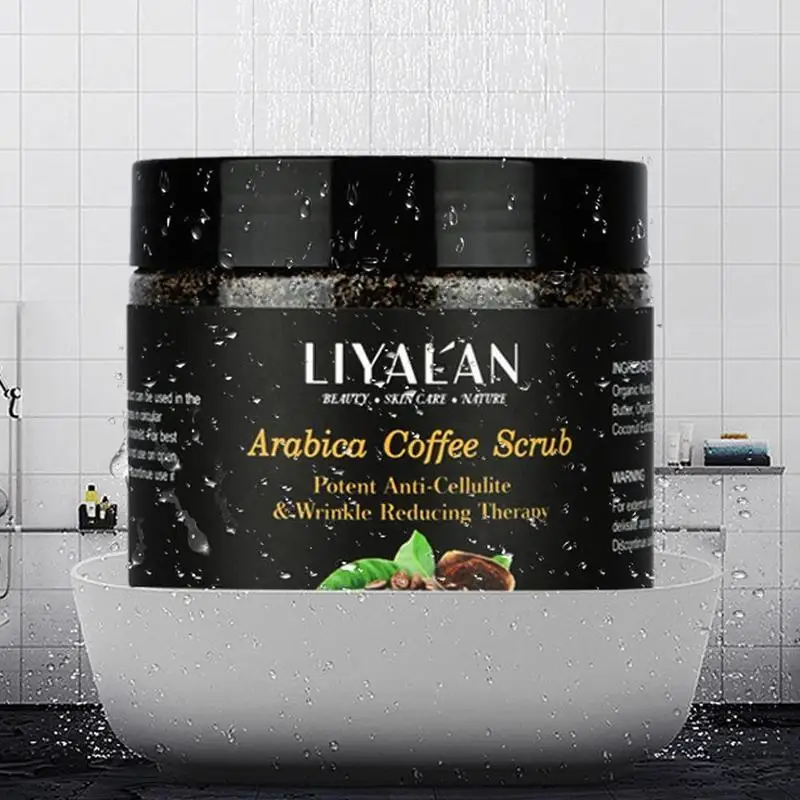 

Dead Sea Salt Arabica Coffee Scrub Whitening Body Scrub Cream For Exfoliating Moisturizing Anti Cellulite Treatment Acne