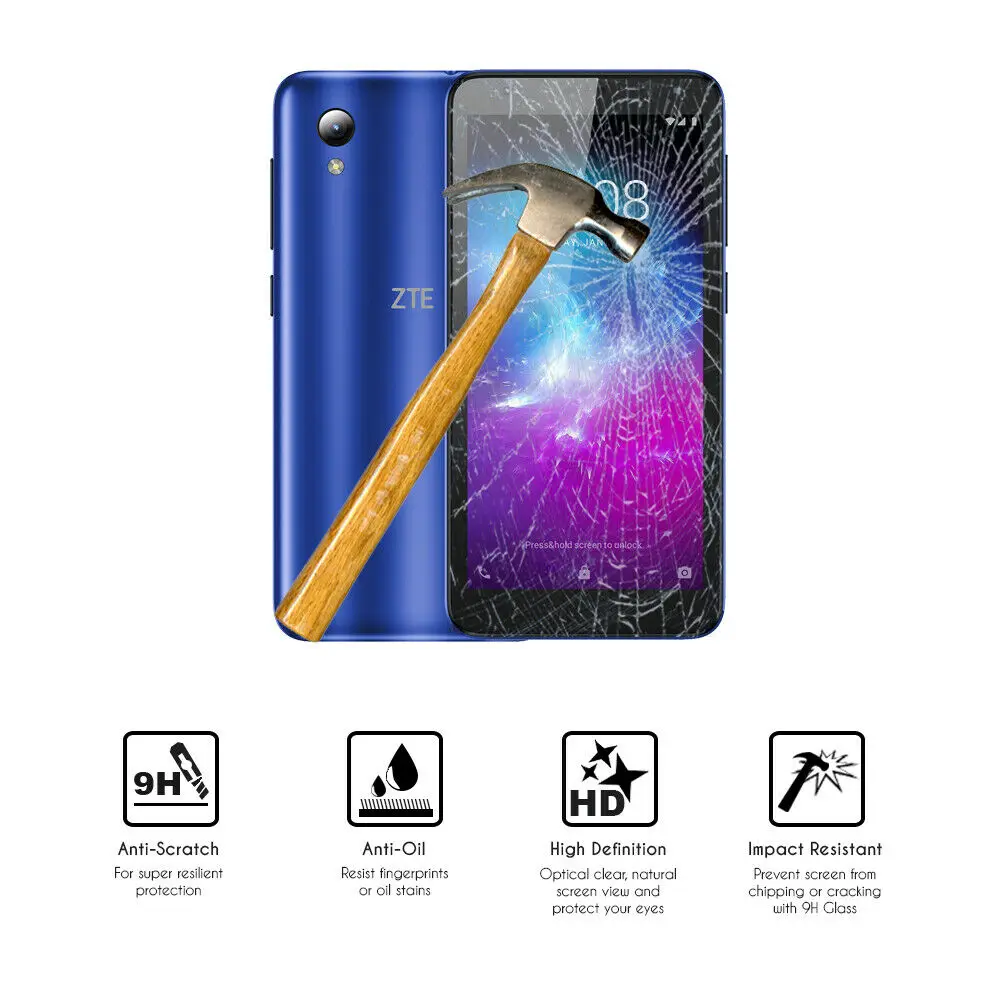 Закаленное стекло 9H для ZTE Blade V 9 BladeV9 5 7 дюймов/V9 Vita Защитная пленка экрана v9 vita