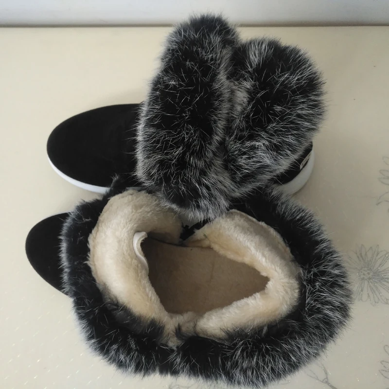 Женские спортивные ботинки E TOY теплые зимние на толстой подошве повседневные