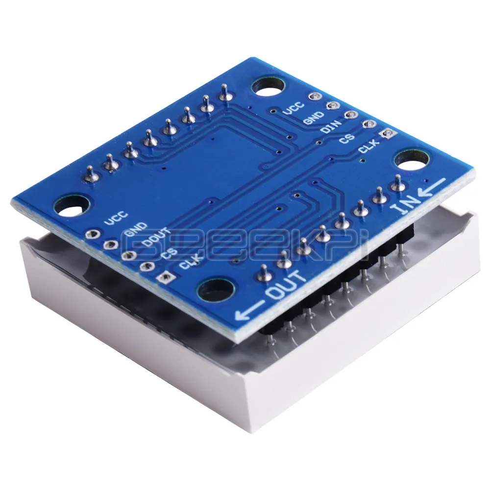 GeeekPi 3 . 8x8 MAX7219     MCU      Arduino 5V