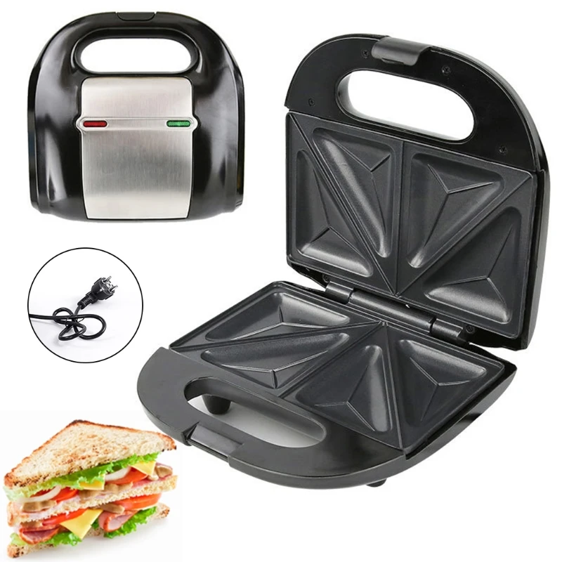 

Waffle Maker 750W Mini Household Waffle Sandwich Maker Breakfast Baking EU Plug