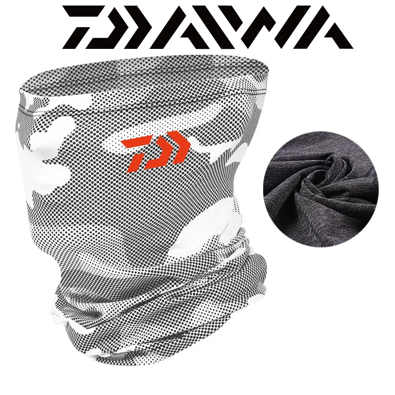 

Ветрозащитный шарф Daiwa для рыбалки, шейный воротник, защита от солнца, Женский бесшовный волшебный защитный шарф для лица, дышащий Шарф для в...