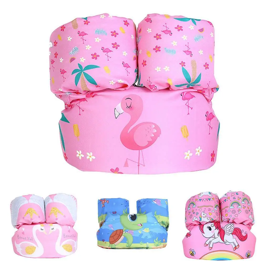 

Children Inflatable Swimming Water Sports Float Vest Arm Ring Safety Life Jacket