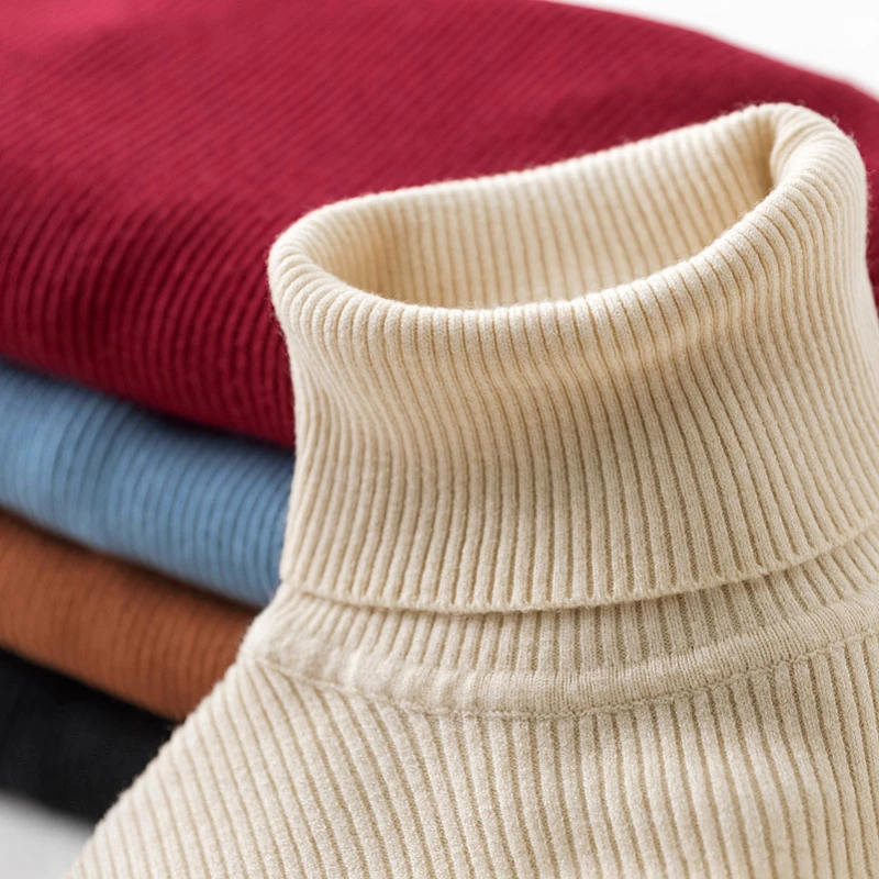 2021 базовый свитер с высоким воротником женские топы мягкие теплые облегающие