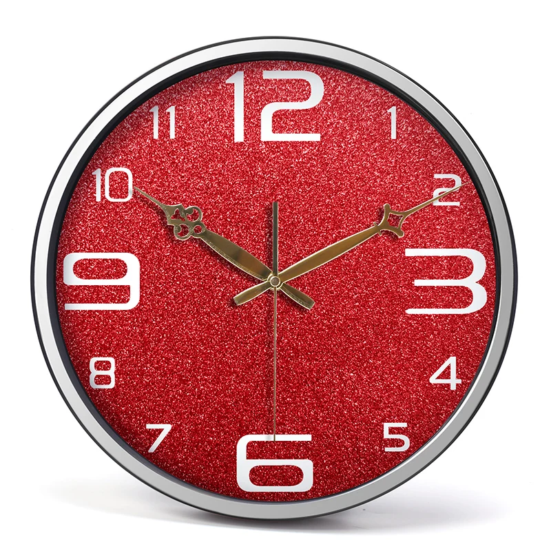 Креативные строительные металлические большие часы для гостиной кухни спальни