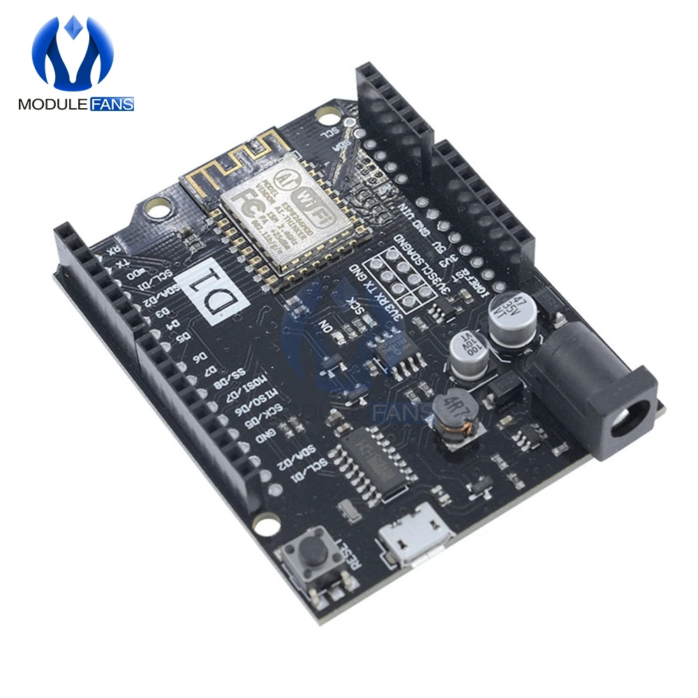Для WeMos D1 MINI R2 WiFi UNO R3 на основе ESP8266 модуль для Arduino для IDE Nodemcu совместимый модуль Micro USB