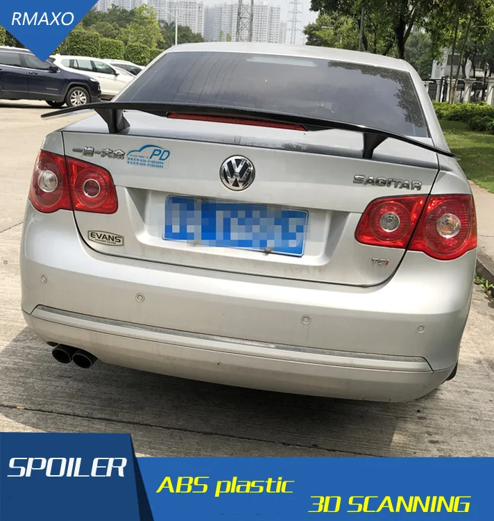 Спойлер для Sagitar 2006 2015 спойлер jetta City высококачественный из ABS материала TF заднее
