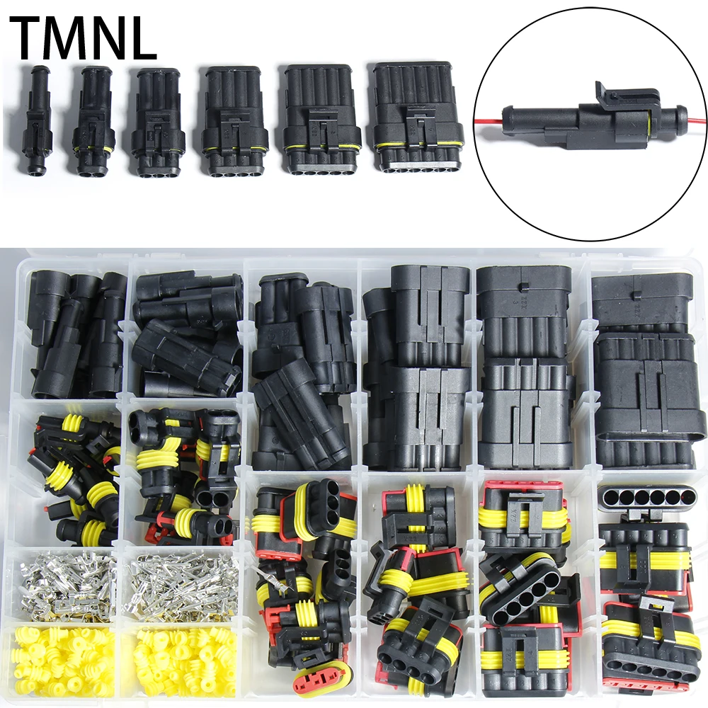 Супер уплотнение водонепроницаемый Электрический провод разъем автомобильной