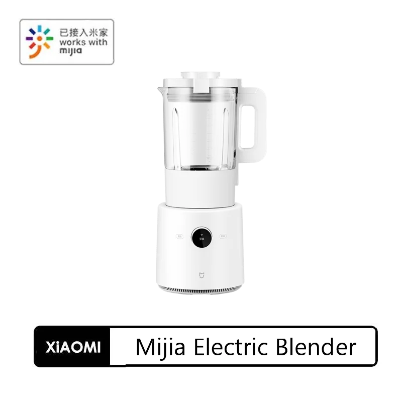 

Блендер Электрический Xiaomi Mijia, Кухонный комбайн для фруктов, овощей, смузи и детского питания, работает с приложением mijia