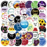 103060pcs thank you letter stickers aesthetic laptop luggage skateboard letter waterproof graffiti decal sticker packs kid toy