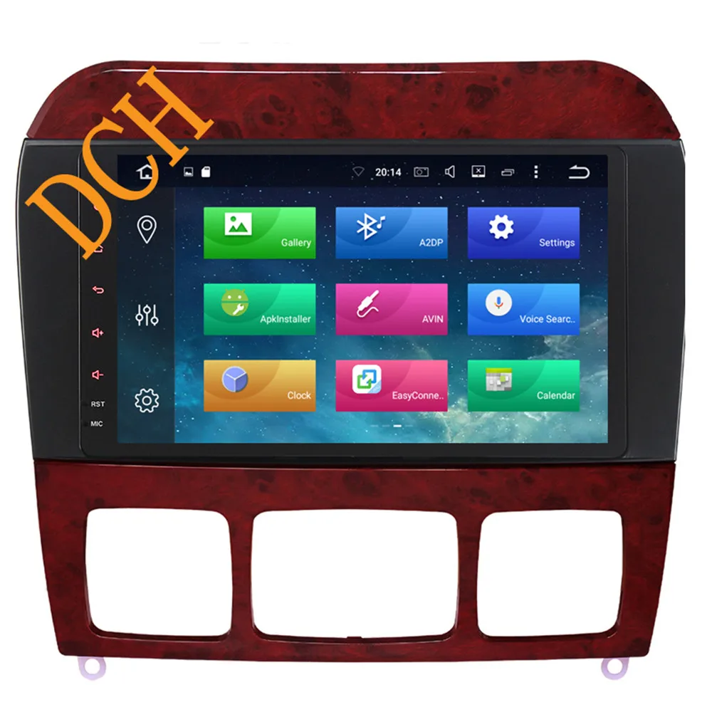 Магнитола с восьмиядерным процессором Android 10 0 для Mercedes Benz S CL Class W220 W215 S280 S320 S350 S400