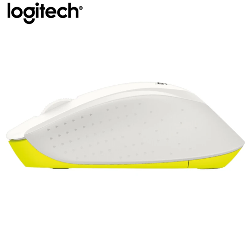 Беспроводная мышь Logitech M280 бесшумная офисная с USB нано приемником 1000 точек/дюйм