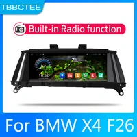 for bmw x4 f26 2011 2012 2013 cic lcd screen android 8 core car radio bt 3g4g wifi aux usb gps navi multimedia