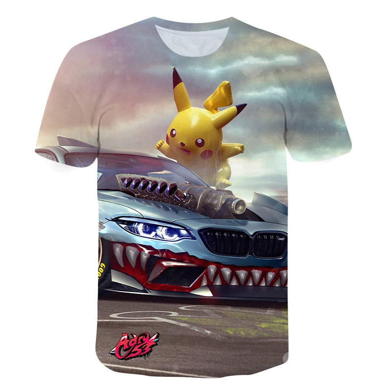 

2021 Funny Clothing for Boys Children Harajuku Anime T Shirt 3-14T Kids Super Zings Sweatshirt Summer Short Sleeve Girls Tees
