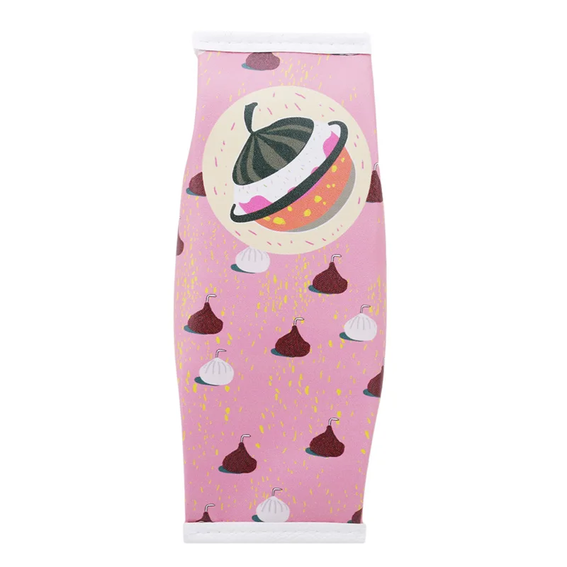 PU Leather Pencil Bag Reative Macaron Kawaii CSchool Case For Girls Chocolate Cracker Kids Gift School Supplies | Дом и сад