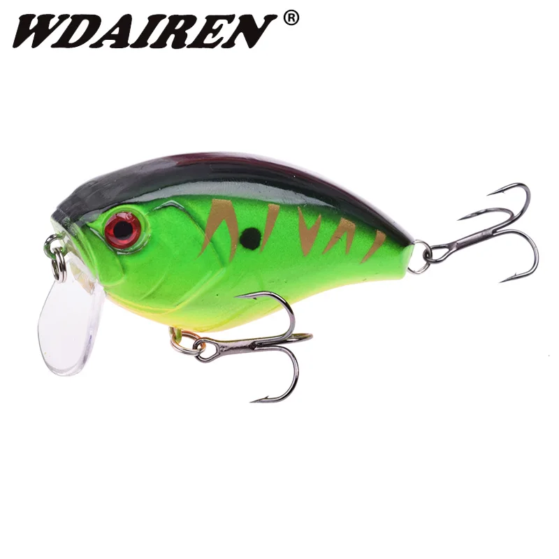 1Pcs Vibration Crank Sinking Wobblers Fishing Lures 65mm 16.5g Artificial Hard Bait Bass Japan Minnow Crankbait Fishing Tackle