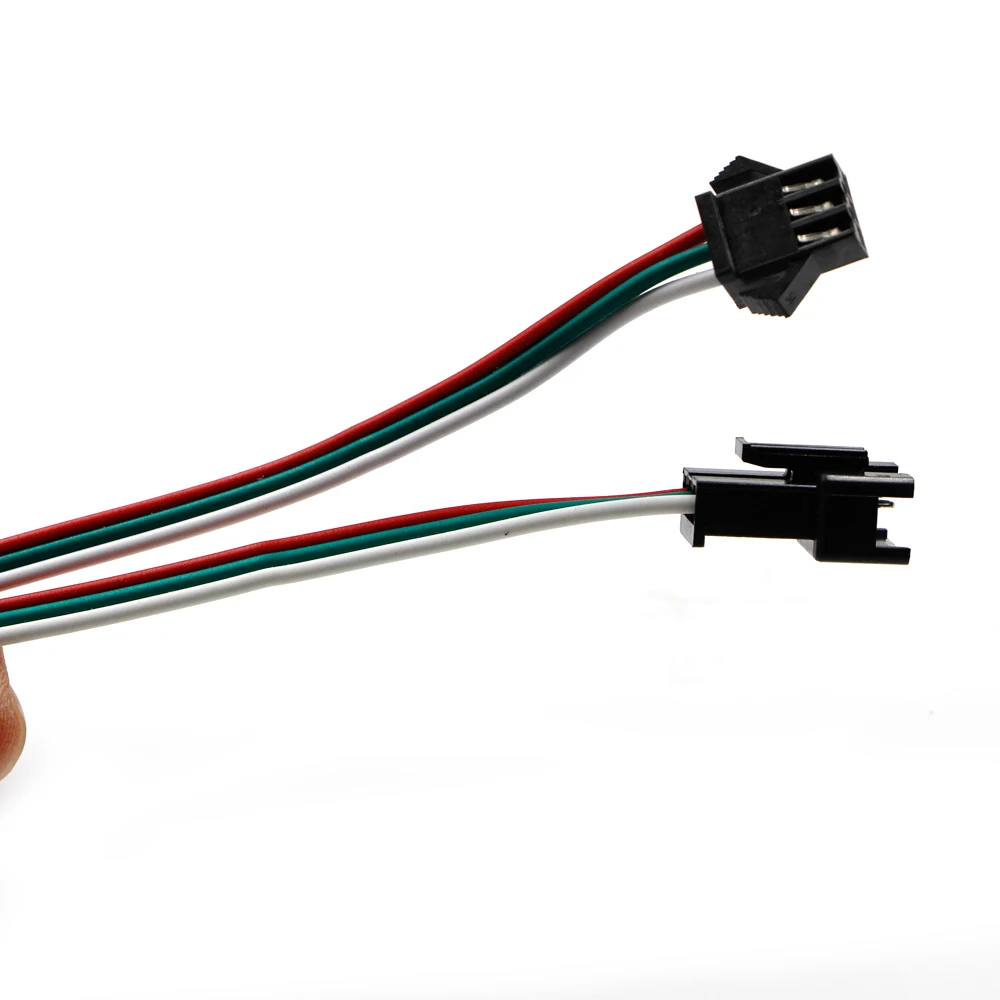 1to2 сплиттер SM JST Штекерный разъем проводной кабель 2pin 3pin 4pin 5pin для DC 5-24V rgb cct RGB RGBW