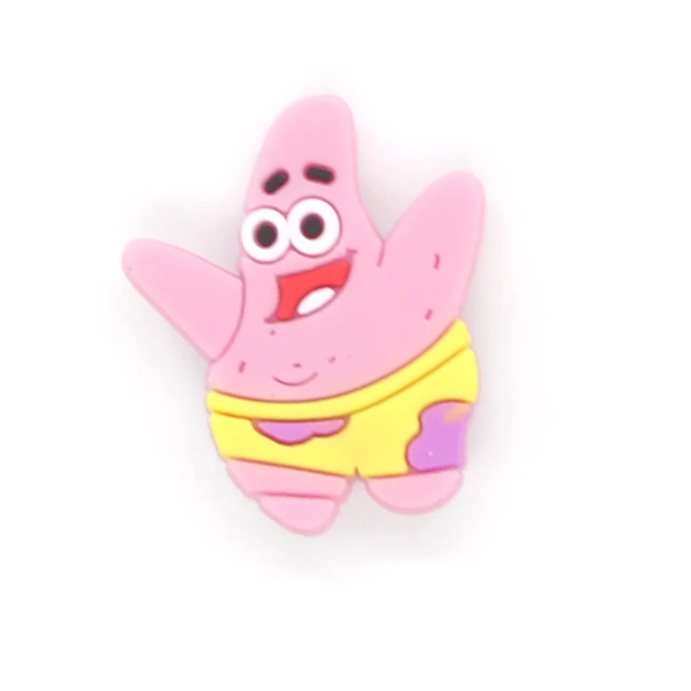 Симпатичные Подвески для обуви из искусственного ПВХ 1 шт. забавные аксессуары