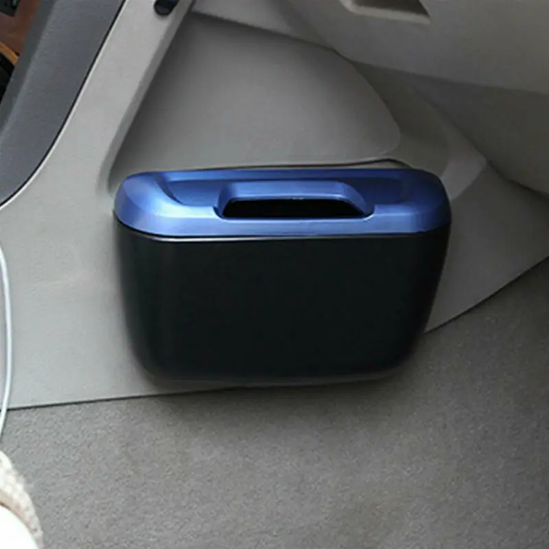 Vehicle Rubbish Portable Dust Case Trash Can Box Storage Car Garbage Bin Mini Auto | Дом и сад