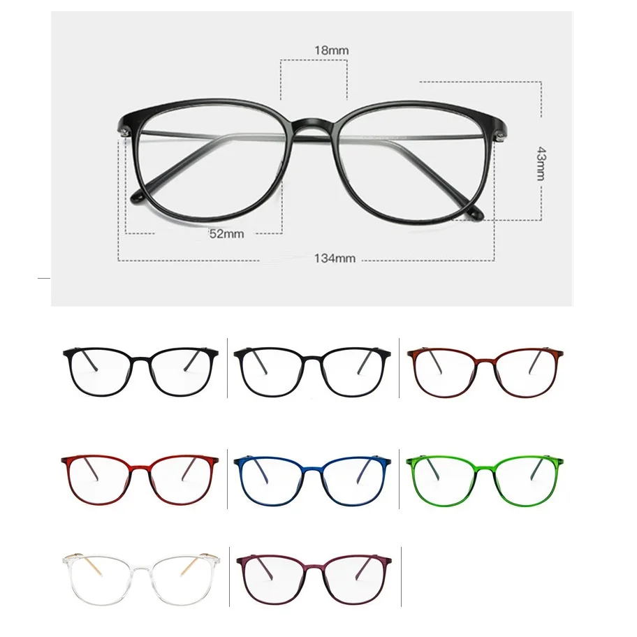 Zerosun ультра светильник оправа для очков мужчин и женщин очки выпускника по