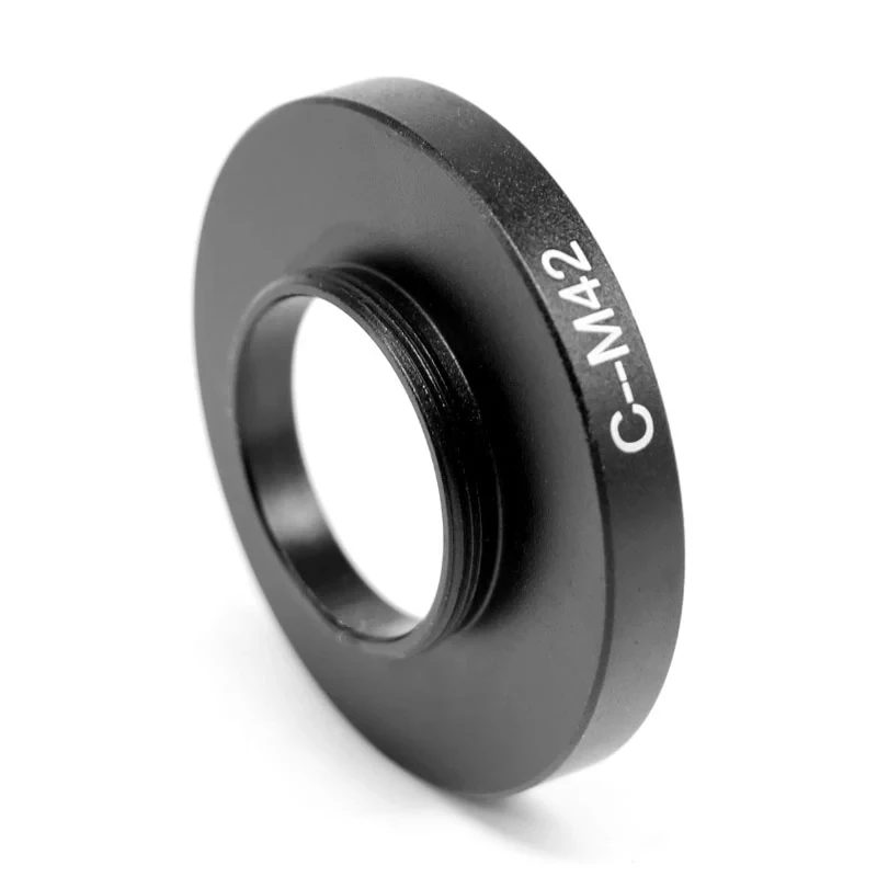 Переходное кольцо C на M42 для микроскопа переходное C-mount x 0 75 Nikon Olympus Leica адаптер 1.2X