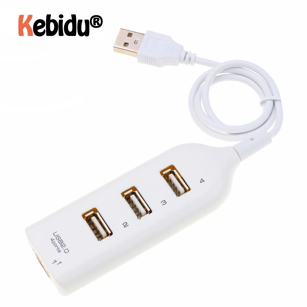 Хит продаж мини USB 2 0 концентратор адаптер usb хаб высокоскоростной 4 портовый