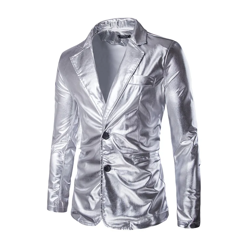 Новый Модный повседневный приталенный мужской костюм с тисненым лицом Ropa De Hombre