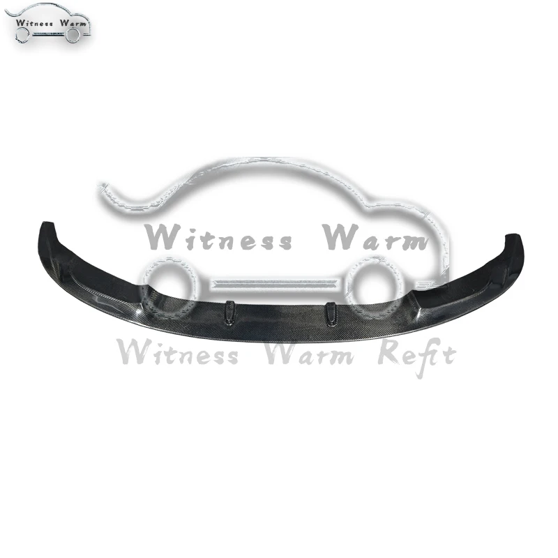 Автомобильный передний бампер из углеродного волокна спойлер губа