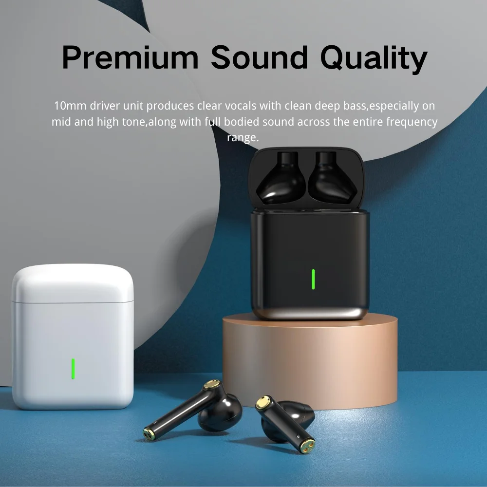 Удобные Bluetooth - наушники iKF Find Plus TWS глобальная версия стерео звук Громкая