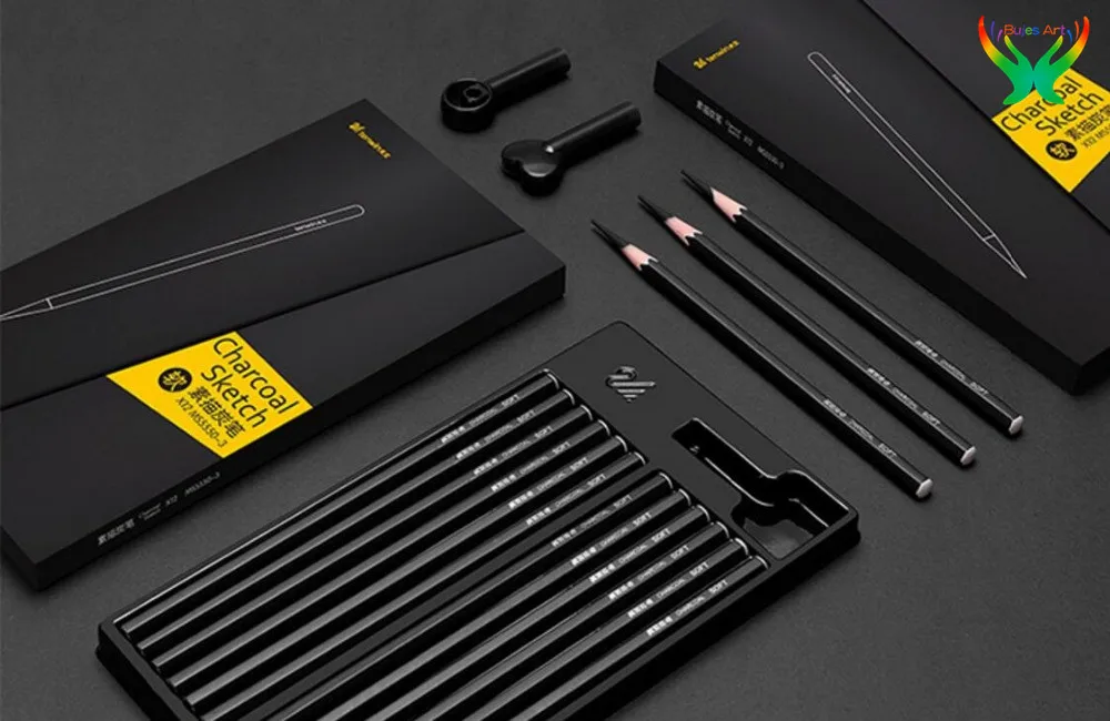 Набор карандашей 12 шт./компл. деревянный карандаш с древесным углем студенческий