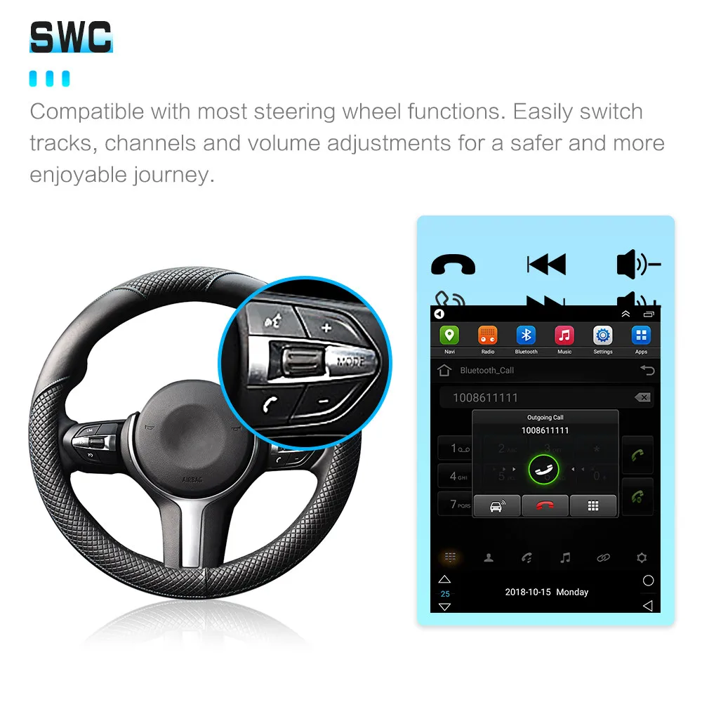 Автомагнитола на Android 10 DSP для KIA Sportage 3 2010 2011 2012 2013 2015 2016 2din мультимедийный