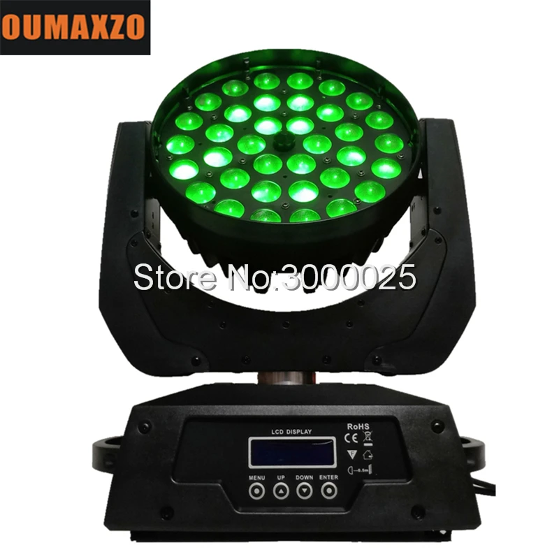 Светодиодный сценический светильник RGBAW 2 шт./лот зум 5 в 1 светодиодный с