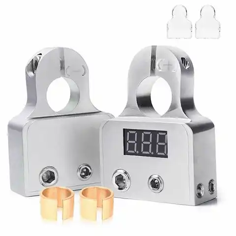 Voltmeter battery terminals - купить недорого | AliExpress