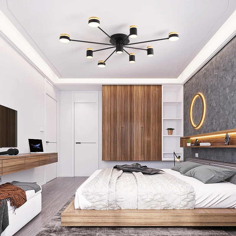 MDWELL Nordic led Pendant Lights For Living Bed Dining Room Shop hanglamp industrial lamp Postmodern Lamp light fixtures |