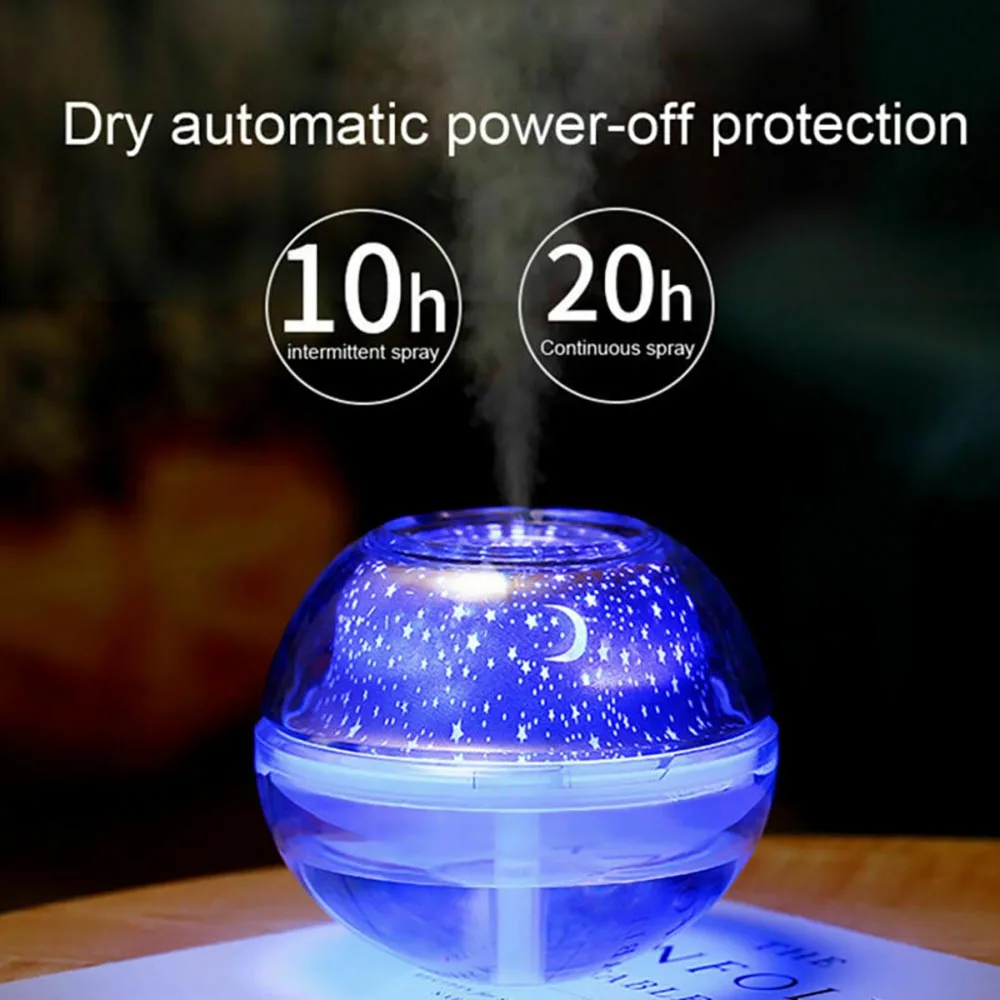 Мини увлажнитель воздуха 500 мл Арома эфирное масло диффузор для дома автомобиля