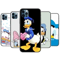 daisy love duck anime phone cases cover for iphone 11 pro max case 12 8 7 6 s xr plus x xs se 2020 mini mobile cell shell funda