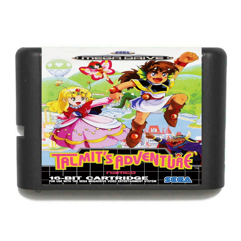 Talmit's Adventure 16 bit MD игровая карта для sega Mega Drive для Genesis