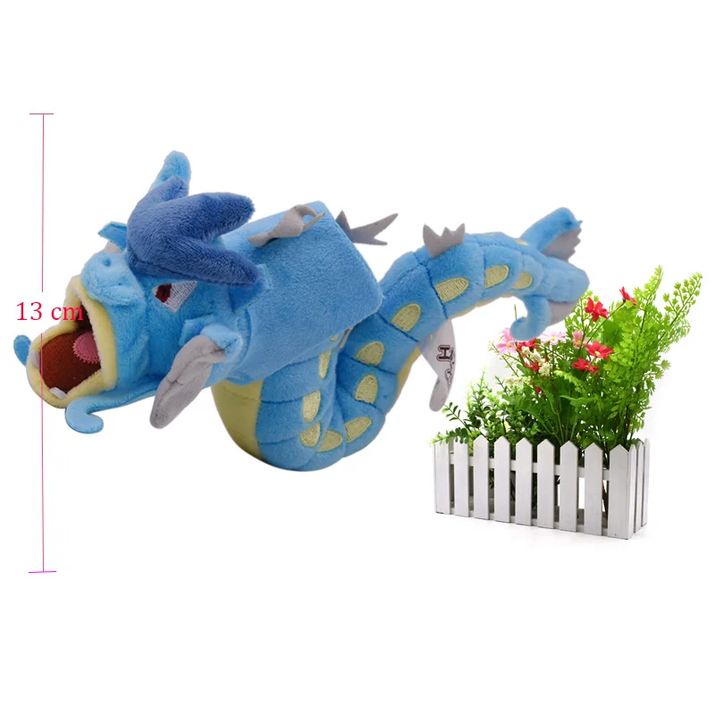 Gyarados Аниме Стиль Кукла Gyarados погремушка Scolipede Machop Gastly Kangaskhan Lucario чучела Peluche плюшевые игрушки Рождественский подарок - Цвет: Gyarados