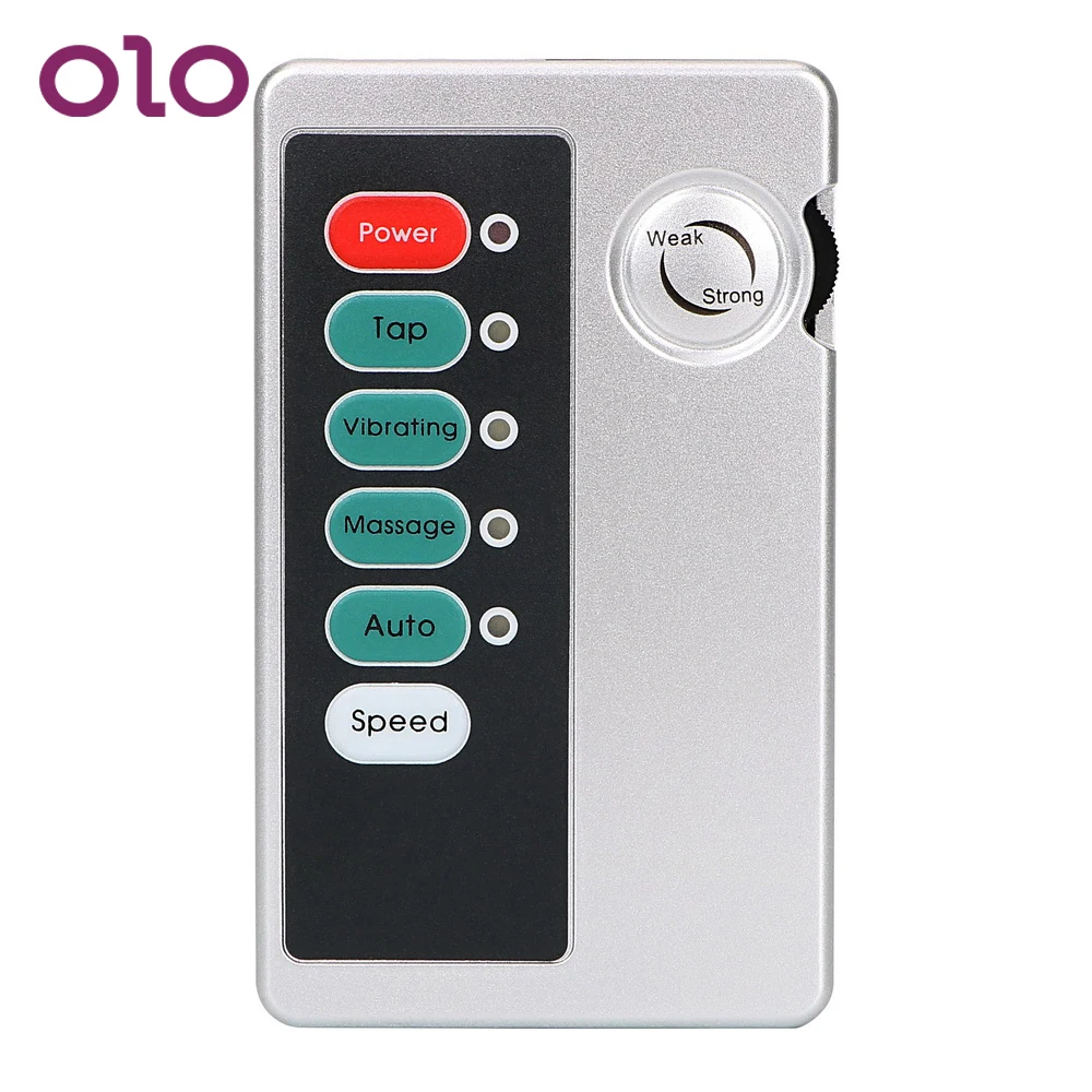 Электрический Импульсный Массажер OLO с двойным выходом массажер для шоковой