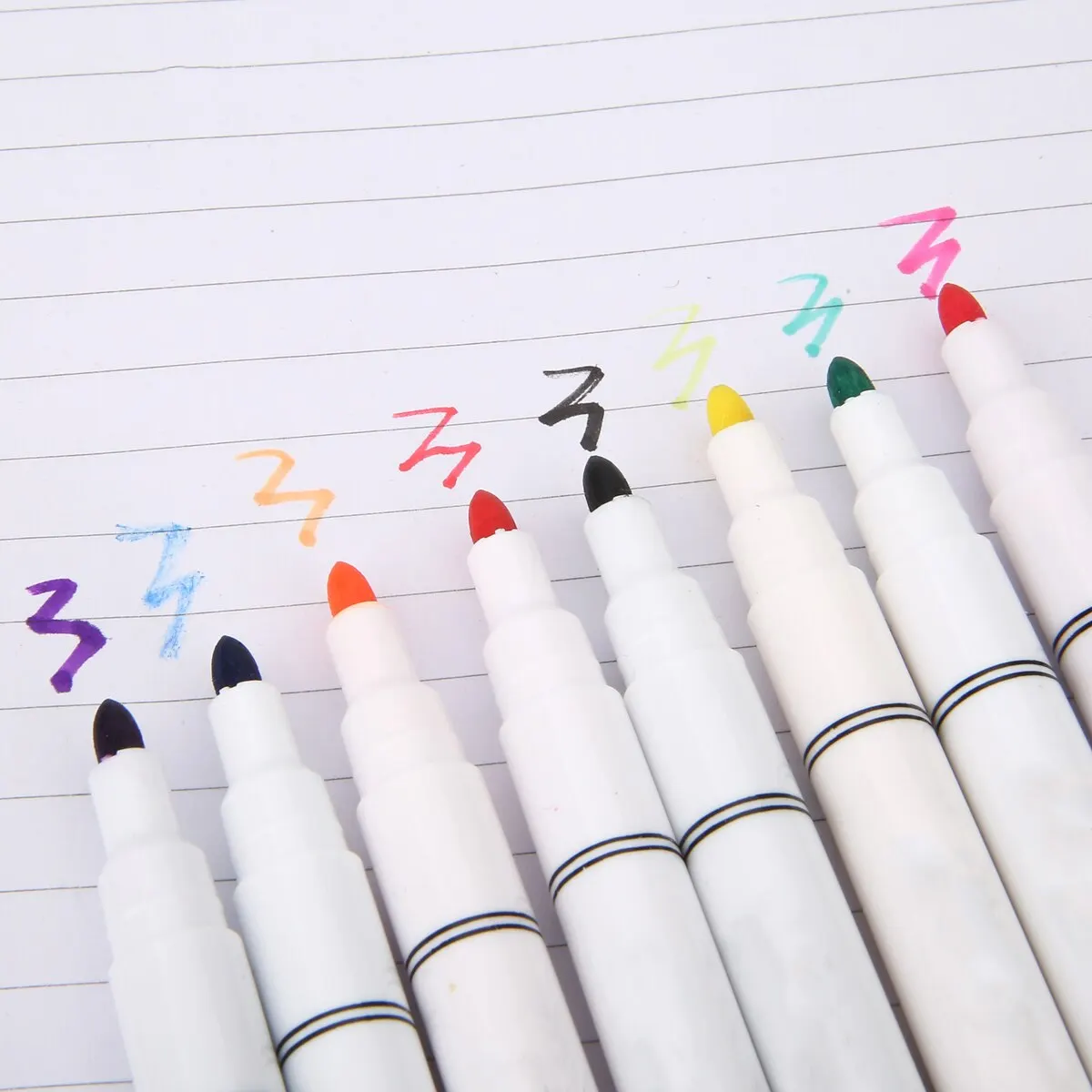 8 шт. новые текстильные маркеры для одежды рисования ткани сделай сам футболка