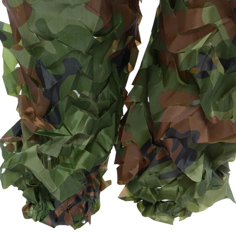 Охотничий 3D камуфляж лист костюмы Ghillie Bionic тренировочный костюм набор CS Savage