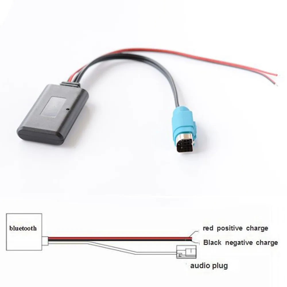 

1pc Audio Cable 5-12V Accessories For Alpine Kce-237b 123E 101E 102E 105E 117J 305S JieRui-BT 5908 Brand New Durable